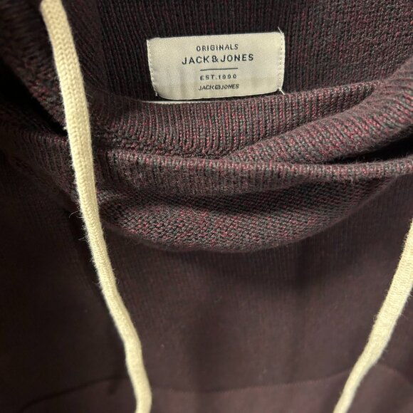 Jack and Jones Hooded Knit Sweater - Picture 3 of 3